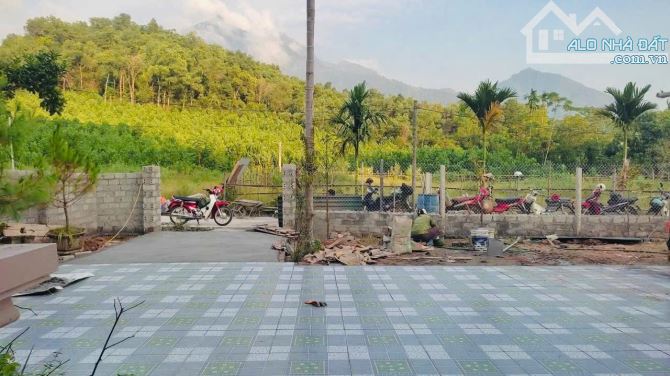 Bán 1294M có 200M đất ở_ Sẵn nhà C4 đẹp ở ngay_view núi nghỉ dưỡng_Minh Quang Ba Vì - 4