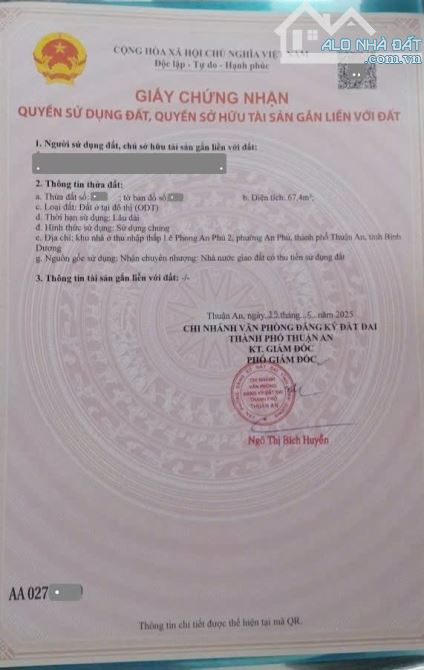 3,55Tỷ TL🔥Bán nhà Thô 1 Trệt 2 Lầu KDC Lê Phong An Phú 2, p.An Phú, Tp.Thuận An - 4