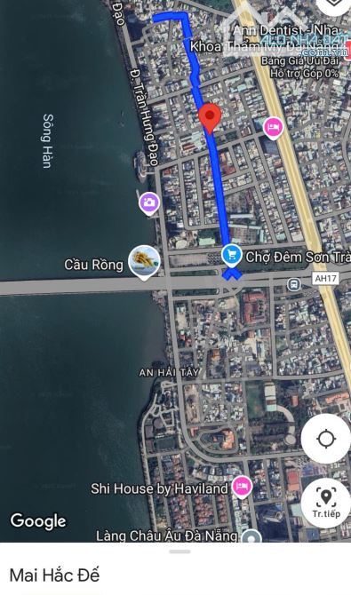 GẦN SÔNG! BÁN NHÀ 4 TẦNG 100M2 – 16,99 TỶ - MT MAI HẮC ĐẾ - Q. SƠN TRÀ - 5