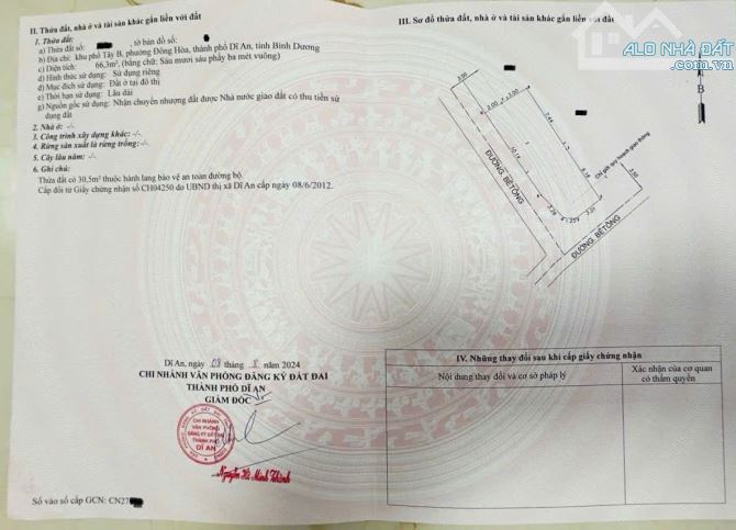 Đất gần ngay  BigC Go, phường Đông Hoà, TP Dĩ An - 5