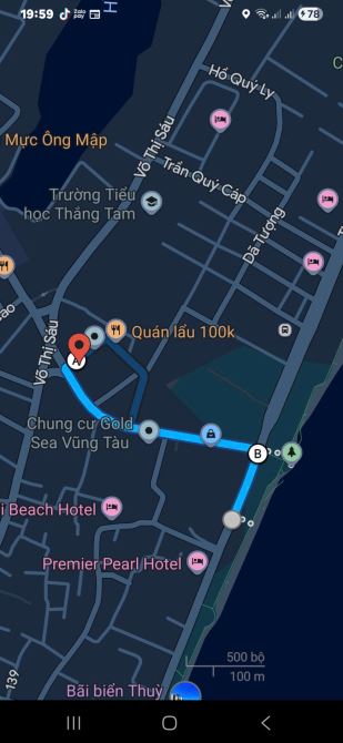 Lô đất Ở đô thị cách bãi Thùy Vân, Vũng Tàu 800m. Hoàng Hoa Thám, P.Thắng Tam. - 5