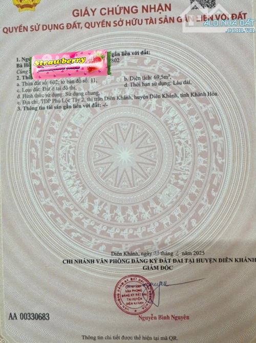 Bán nhà mới xây 2 tầng TT Diên Khánh - 6