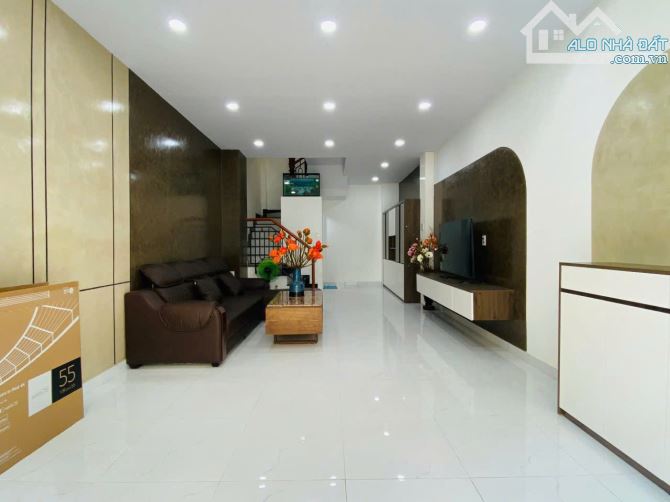 🏡Nhà Hẻm Xe Hơi💎Quang Trung Phường 10💎4X10M 4 Lầu 3PN--3WC💵7,2 Tỷ - 6