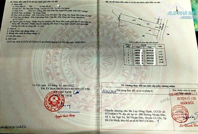 Ngộp ngân hàng nên bán gấp căn Nhà cấp 4 đường Láng Cát Giồng Sao , Tân Phú Trung, Củ Chi, - 7