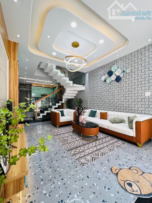 Nhà gò Vấp 2 mặt hẻm xe hơi 5 phòng ngủ khu đồng bộ vip đường Phan Huy Ích Phường 14 - 7