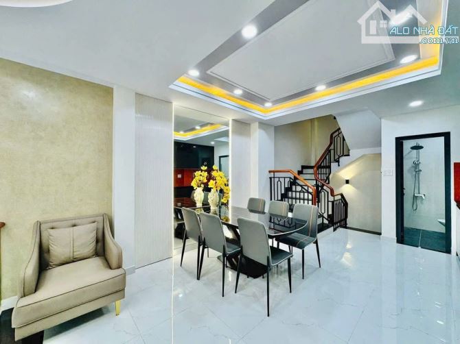 🏡Nhà Hẻm Xe Hơi💎Quang Trung Phường 10💎4X10M 4 Lầu 3PN--3WC💵7,2 Tỷ - 9