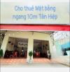 Cho THUÊ mặt bằng ngang hơn 10 mét trung tâm Biên Hòa giá rẻ  - Diện tích: 10,5m x 18,5m (