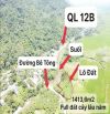 BÁN LÔ ĐẤT CỰC ĐẸP – BÁM SUỐI – GẦN QL 12B – KIM BÔI, HÒA BÌNH