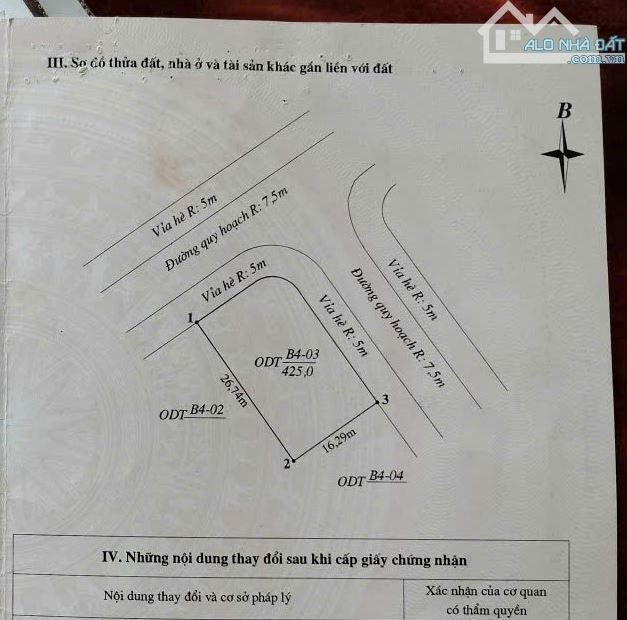 Khu đô thị Phước Trạch - Hội An: Bán lô góc 2 mặt tiền; sát biển cận sông; giá chỉ 36 t - 4