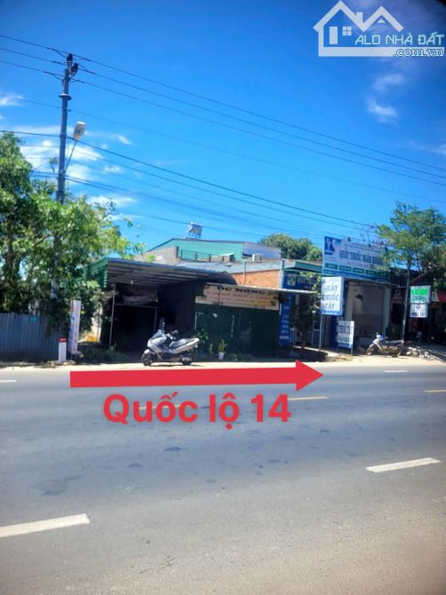 Bán đất mặt tiền QL14 đoạn qua xã Hoà Khánh, BMT