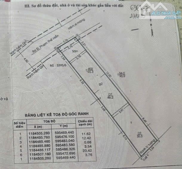 NHÀ CŨ TIỆN XÂY MỚI, GẦN 100M2, HIỆN HỮU, SỔ VUÔNG VỨC, CHỈ 4.7 TỶ ,PHẠM THẾ HIỂN, QUẬN 8