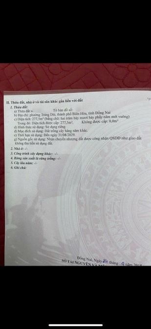 D244 bán lô biệt thụ giá tôt nhất trảng dài