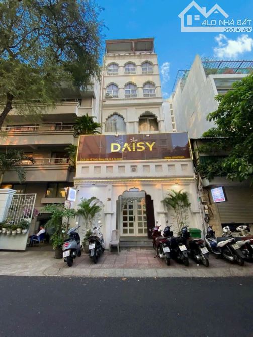 Cho thuê nhà Hồ Xuân Hương Quận 3 DT 6.5x13m trệt 5 lầu thang máy giá thuê 125 triệu/tháng