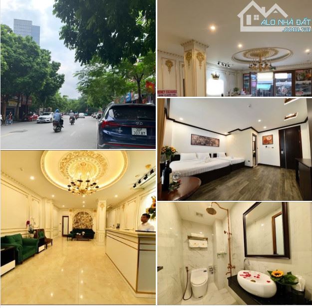 HOÀNG CẦU -  TOÀ NHÀ 80M x  6 TẦNG THANG MÁY, - VIEW PHỐ XỊN XÒ - Ô TÔ TRÁNH -