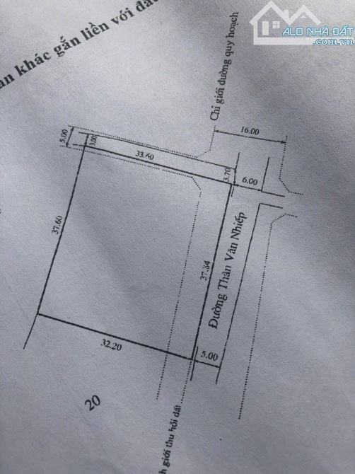Bán đất 2 mặt tiền Thân Văn Nhiếp , Phường Thuỷ Biều , Tp Huế