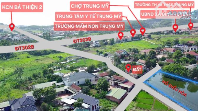 BÁN gấp lô đất trung tâm trục chính Ba Gò, Trung Mỹ sát KCN Bá Thiện 2, 103m2 MT 7m 1,9 tỷ