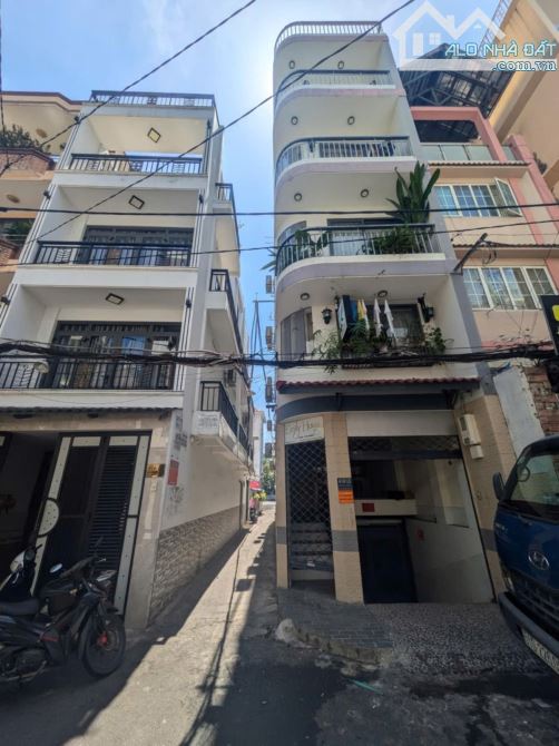 Bán nhà góc 2 mặt HXH Trường Sa Quận 3, 80m2, Hầm+4 lầu, HDT 70 triệu/tháng chỉ 25 tỷ