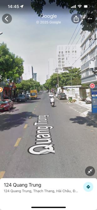 Bán đất 2 mặt tiền đường Quang Trung diện tích siêu lơn