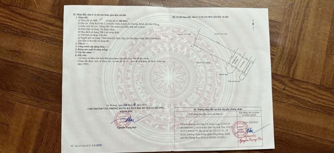 BÁN đất An Dương – 66m2 – ngõ 5m – Giá cực rẻ chỉ 800 tr