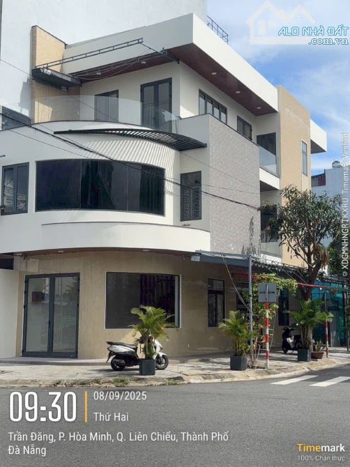 🔥 Nhà 3 tầng  2 mặt tiền đường 7m5 Hoà Minh 30 và Trần Đăng . Gần biển Nguyễn T