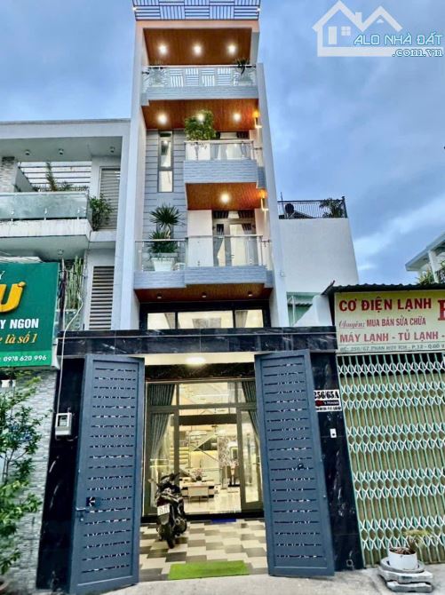 Gấp Bán GIẢM SỐC 2Ty CHỈ 10Ty95(TL) NHÀ 75M² 4 TẦNG – GARA Ô TÔ – PHAN HUY ÍCH, P12 GÒ VẤP
