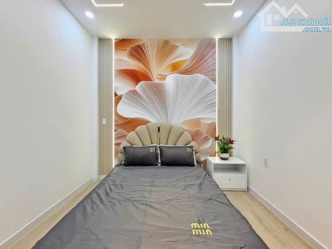 🚗 HẺM XE HƠI NGỦ TRONG NHÀ – NHÀ 4 TẦNG FULL NỘI THẤT – P14 GÒ VẤP – 6.T NHỈNH 🏡