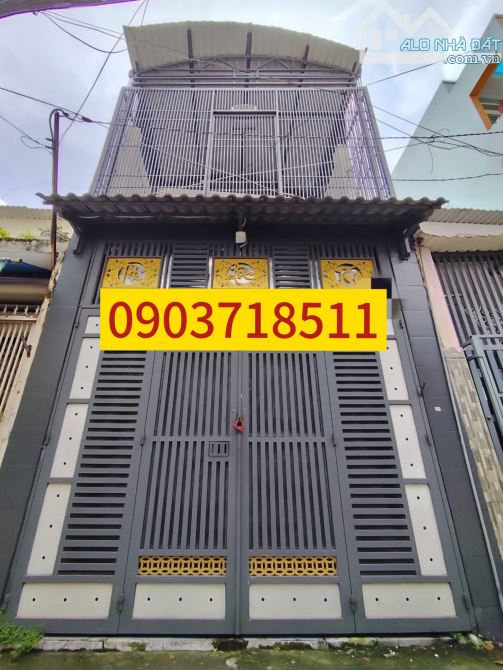 NHÀ 2 TẦNG ĐÚC 40M2 GẦN TRƯỜNG HỒ VĂN THANH, CVPM QUANG TRUNG. TÂN CHÁNH HIỆP 36, QUẬN 12.