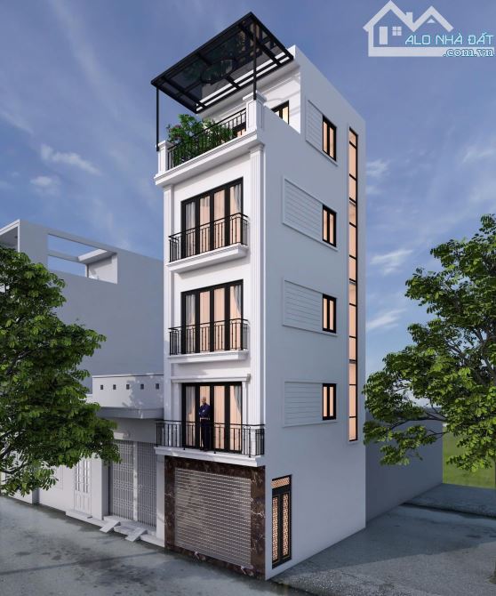 CỔ BI- GIA LÂM, NHÀ MỚI XÂY 5 TẦNG, NỘI THẤT HIỆN ĐẠI, 4.X TỶ