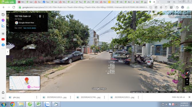 Bán đất mặt tiền đường Trần Xuân Lê thuận lợi cho vừa ở vừa kinh doanh. Lô duy nhất còn só - 1