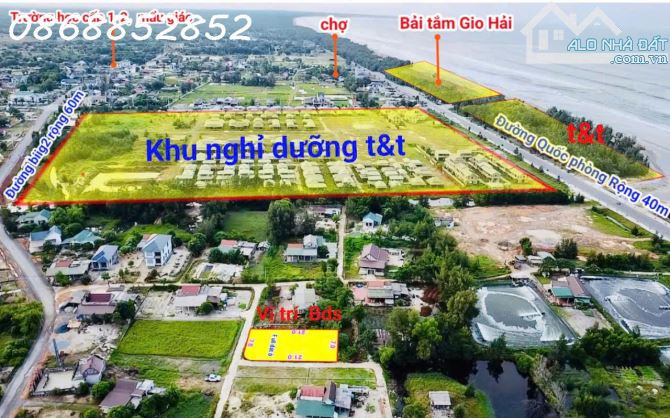 💥 Đất ven biển GIÁ TỐT tại Gio Hải, Gio Linh, Quảng Trị - Sổ Đỏ Sẵn Sàng Giao Dịch! - 1