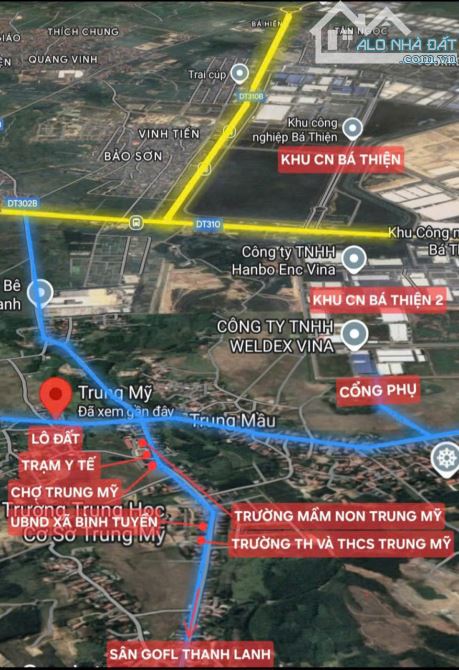 BÁN gấp lô đất trung tâm trục chính Ba Gò, Trung Mỹ sát KCN Bá Thiện 2, 103m2 MT 7m 1,9 tỷ - 1