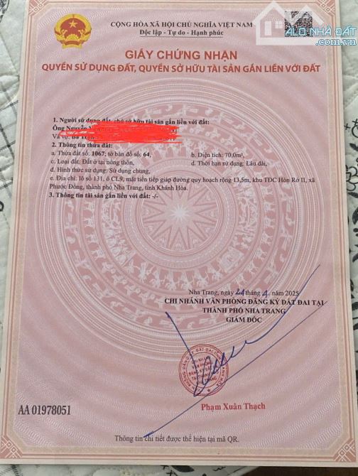Bán lô đất hưởng lợi từ Sun Group - đường 13m có sổ đỏ - thiện chí bán nhanh - Gần Trường - 1