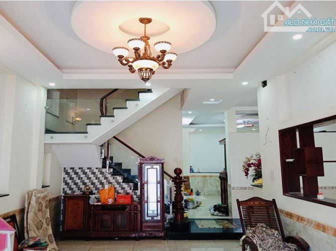 BIỆT THỰ PHỐ QUANG TRUNG PHẠM VĂN BẠCH - 4 TẦNG BTCT - DT 8M x 15M - FULL NỘI THẤT GỖ - 1