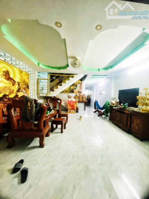 Bình Tân  2 Tầng ,98m² ( 5.4x17m, nở hậu 6.2m) , Hẻm 4m , Giá hơn 5 tỷ - 1