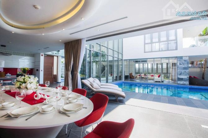 Cho thuê biệt thự mặt biển cao cấp 4 phòng ngủ The Ocean villas Đà Nẵng - 1