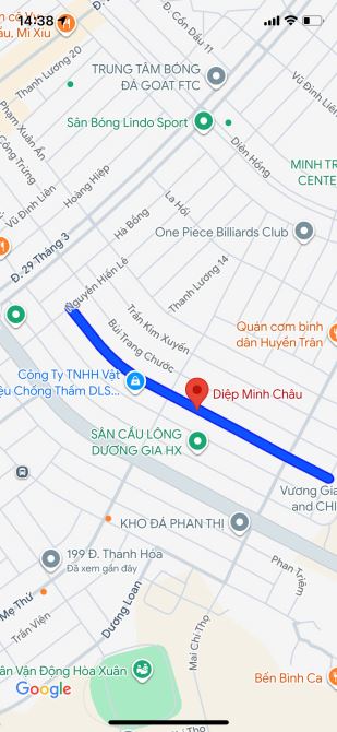 Bán nhà mặt tiền đường Diệp Minh Châu, Hòa Xuân, Cẩm Lệ, DT 101m2, giá 6 tỷ tl - 1