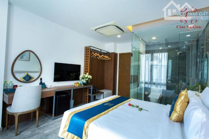 Bán gấp Khách sạn MT Nguyễn Xí, Bình Thạnh, 7x31m Hầm + 7 Tầng - HĐT: 170 triệu, giá 60 tỷ - 1