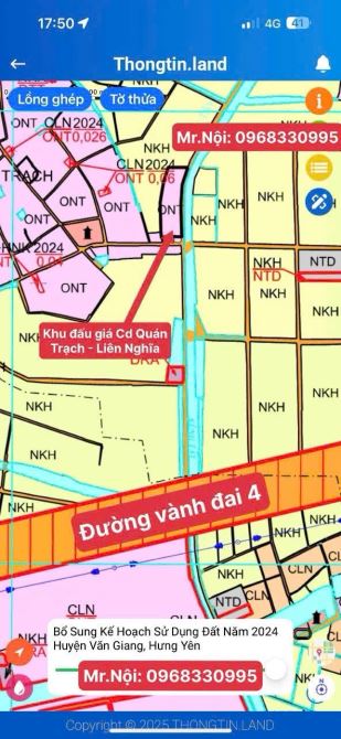 🔥🔥🔥Chị gái gửi bán 2 suất 100m2 đất đấu giá CD Quán Trạch - xã Văn Giang - tỉnh Hưng Yê - 1