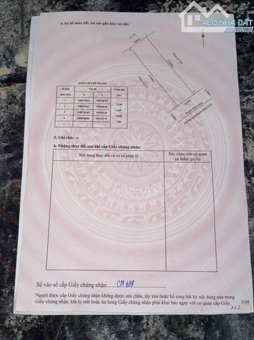 832. Chủ Cần bán lô TĐC Đông Khê - Cái Hòm - Lê Hồng Phong ❌ Diện tích : 60m2 ( 4x15) ❌ Hư - 1