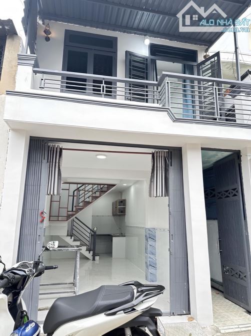 CHỢ BÌNH THÀNH Q BÌNH TÂN HẺM 6M 3 TẦNG 4X20 80M² GIÁ 3,44TỎI - 2