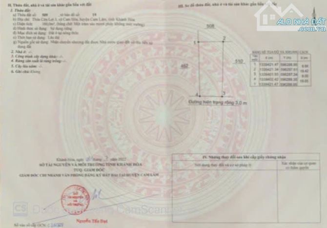 Bán Đất 2 Mặt Tiền Tại KDT MỚI Cam Lâm - Hơn 700m2 Thổ Cư 100% - 2