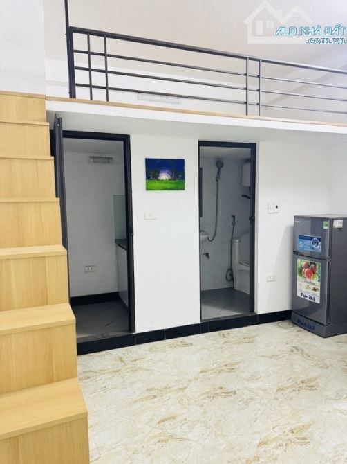 BÁN GẤP TOÀ NHÀ CĂN HỘ DỊCH VỤ YÊN XÁ 50M 9 TẦNG DOANH THU 60tr/tháng NGÕ NÔNG RỘNG - 2