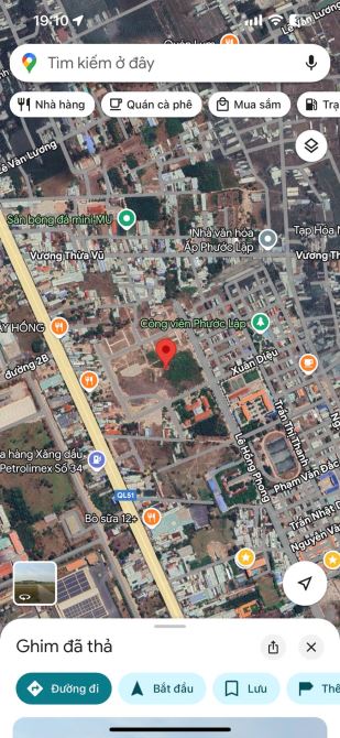 BÁN LÔ ĐẤT MẶT TIỀN CÔNG VIÊN – PHƯỚC LẬP, KHU 5,6ha - 2