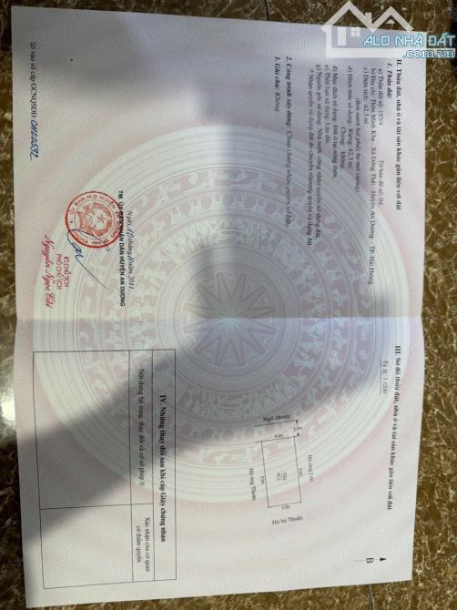 Nhà 42,3m *2 tầng- minh kha, đồng thái, an dương-1,750 tỷ - 2