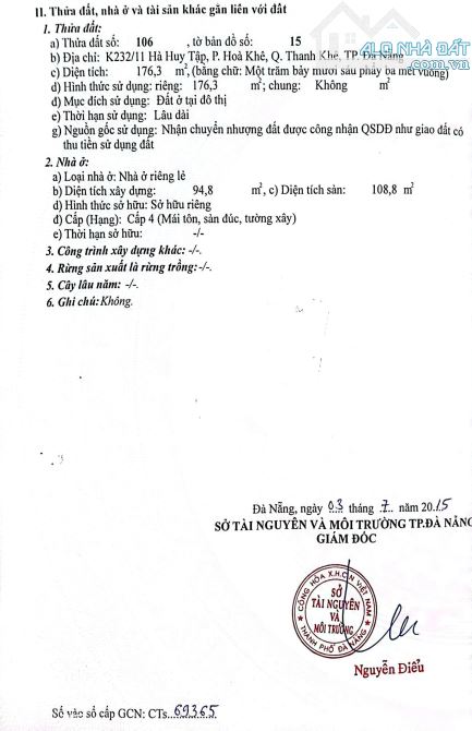 📌📌📌LÀM VIỆC TRỰC TIẾP GIÁ TỐT !!! Bán đất kiệt Đường Hà Huy Tập - 2