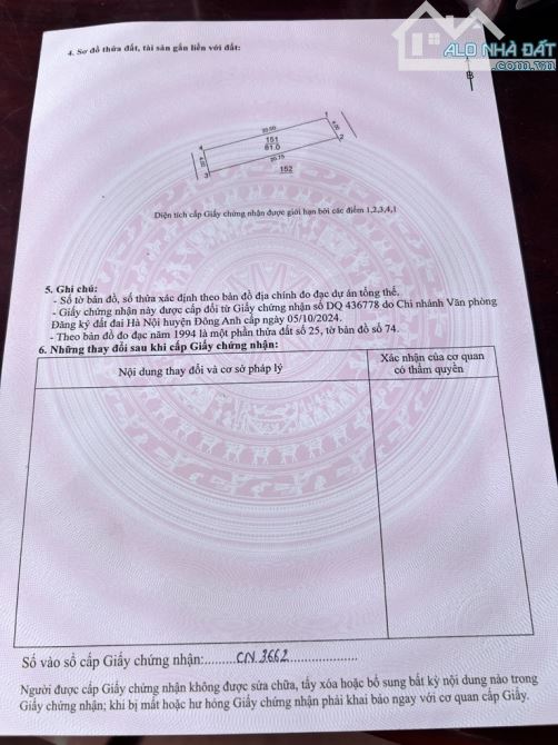 BÁN ĐẤT ĐÔNG ANH - PHÚC THỊNH - NGUYÊN KHÊ - Ô TÔ 16 CHỖ -GIÁ RẺ. - 3