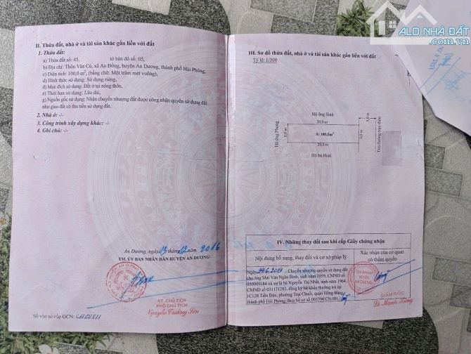 🏡 Bán lô đất 100m² mặt đường Hoàng Thế Trung, Văn Cú, vị trí kinh doanh đắc địa 🌺🌺 - 3