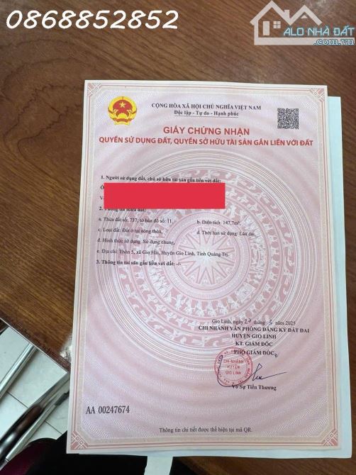 💥 Đất ven biển GIÁ TỐT tại Gio Hải, Gio Linh, Quảng Trị - Sổ Đỏ Sẵn Sàng Giao Dịch! - 3