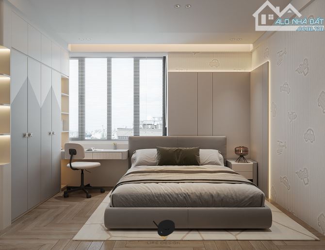 QUAN HOA ✦ 32m² ✦ 5 tầng ✦ MT 4m ✦ 3PN ✦ Full nội thất ✦ Giá 7.4 tỷ ✦ Ngõ thông rộng, vài - 3