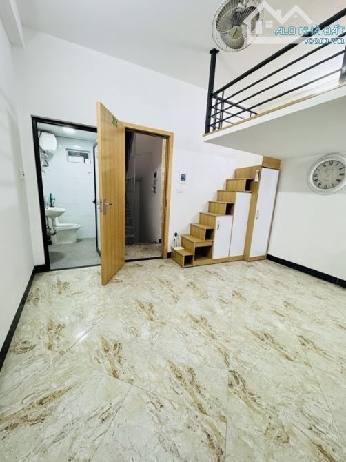 BÁN GẤP TOÀ NHÀ CĂN HỘ DỊCH VỤ YÊN XÁ 50M 9 TẦNG DOANH THU 60tr/tháng NGÕ NÔNG RỘNG - 3